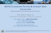 Module Testing and Student Data Collection