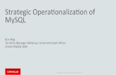 Netherlands Tech Tour 05 - Strategic Operationalization of MySQL