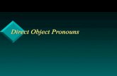 Direct objects ppt #1  question game