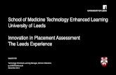 Innovation in placement assessment