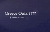Greece quiz