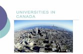 Universities in canada