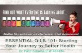 Dr. Faith's Essential Oils 101 Class