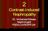 Contrast  induced nephropathy