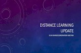 Clas distance learning update