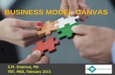 Developing A Business Model Canvas (BMC)