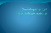 Developmental psychology nature