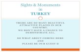 Sights & monuments in Turkey