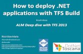 Deploy applications with TFS Build