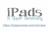 iPads in Upper Elementary