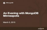 Benefits of Using MongoDB Over RDBMS (At An Evening with MongoDB Minneapolis 3/5/15)