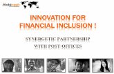 Innovation for financial inclusion