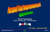 Ruud Teunissen - Personal Test Improvement -  Dealing with the Future