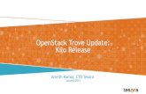 OpenStack Trove Kilo Update Jan 2015