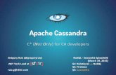 2015 03-19 - cassandra for .net developers