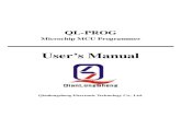 User manual of ql2006 usb & rs232 pic programmer