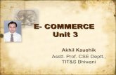 E commerce unit 3