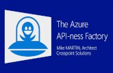 The Azure API-ness Factory