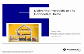 Delivering Products to the Connected Home - V Izzo