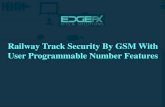 Railway Track Security By Gsm With User Programmable Number Features