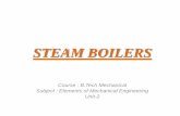 B.tech i eme u 2 steam boilers