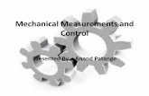 Mechanical measurement & control
