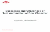 Dow Chemical Achieves Higher Quality with Less Effort Through Automation