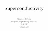 B.tech sem i engineering physics u iii chapter 2-superconductivity