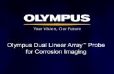 Dual Linear Array Probe for Corrosion Imaging