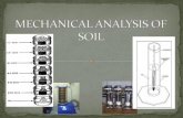 Mechanical analysis of soil