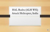 Hal rudra (alh wsi) attack helicopter, india