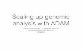 Scaling up genomic analysis with ADAM
