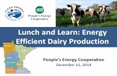 CERTs Dairy Energy Efficiency Event at People’s Energy Coop