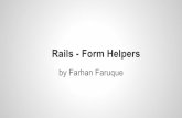 Rails form helpers
