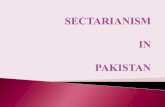 Sectarianism in Pakistan