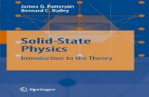 Solid state physics   patterson and bailey - elsevier