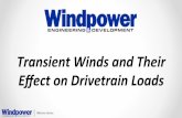 Transient Wind Events and Their Effect on Drivetrain Loads