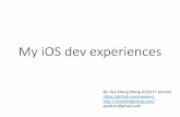 iOS Development experience (with Swift) guest lecture for NUS CS3217