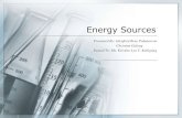 Energy sources(Grade 9 GRASPS)