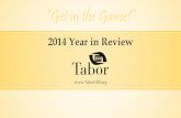 2014 Tabor 100's Year in Review