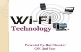Presentation over Wi-Fi technology