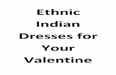 Ethnic Indian Dresses for Your Valentine