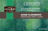 Adam Klienberg - The Mashup of UX and Storytelling