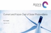 Agora EnergyWende Think Tank : Future Cost of PV Key Insights Presentation