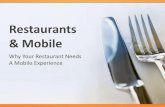 Why Your Restaurant Needs a Mobile Site