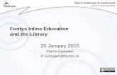 Fontys INnline Education (and the Library)
