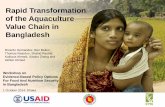 Rapid Transformation of the Aquaculture Value Chain in Bangladesh by Ricardo Hernandez