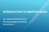 Introduction to Amateur Radio (Hamradio)