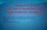 Novocain blocade : Treatment of Gastro-Intestinal Acute Radiation Syndrome.