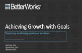 Achieving Growth with Goals
